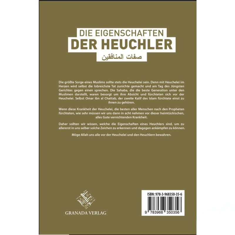 Die Eigenschaften der Heuchler